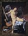 Bild nach Caravaggio “Amor als Sieger” ca. 1,60m x 1,20m